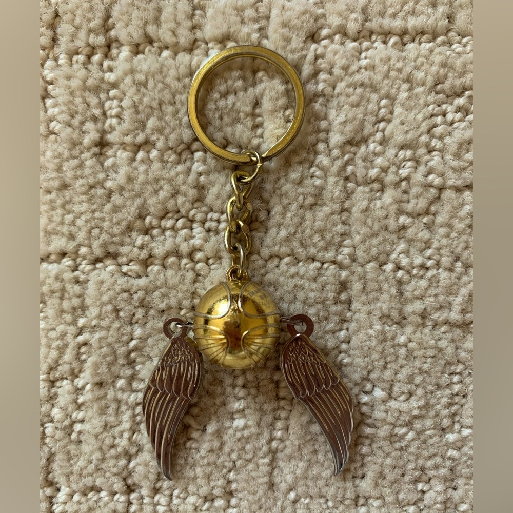Harry Potter Golden Snitch Keychain